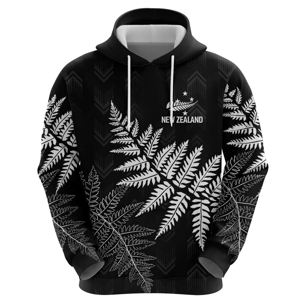 New Zealand Lawn Bowls Personalized Zip Hoodie Wrap-Around Silver Fern - Polynesian Pride