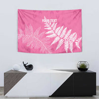 New Zealand Lawn Bowls Breast Cancer Personalized Tapestry Wrap-Around Silver Fern - Polynesian Pride