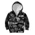 Aloha Vintage Quilt Kid Hoodie Hawaiian Seamless - Black LT7 Zip Hoodie Black - Polynesian Pride