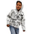 Aloha Vintage Quilt Kid Hoodie Hawaiian Seamless - White LT7 - Polynesian Pride