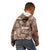 Aloha Vintage Quilt Kid Hoodie Hawaiian Seamless - Brown LT7 - Polynesian Pride