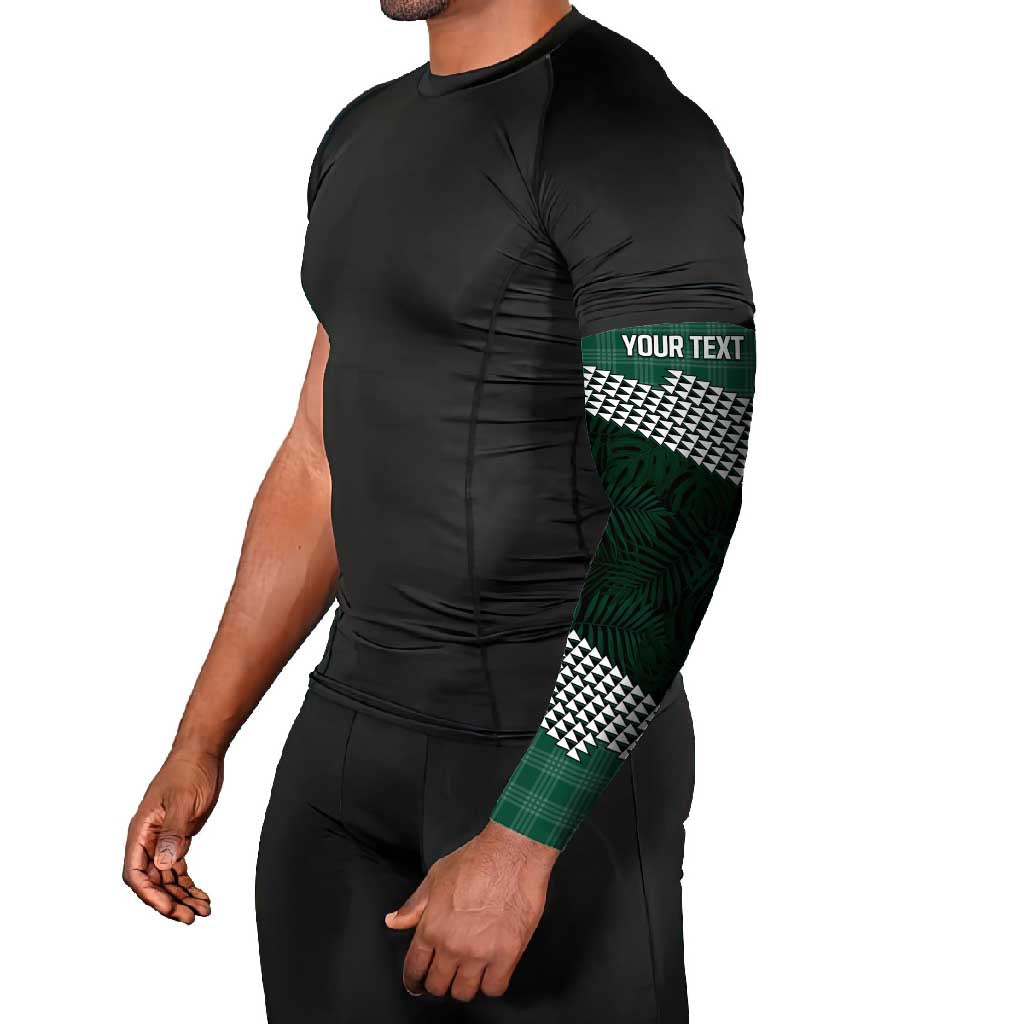 Rainbow Warriors Hawaii Personalized Palaka Arm Sleeves - Polynesian Pride
