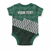 Rainbow Warriors Hawaii Personalized Palaka Baby Onesie