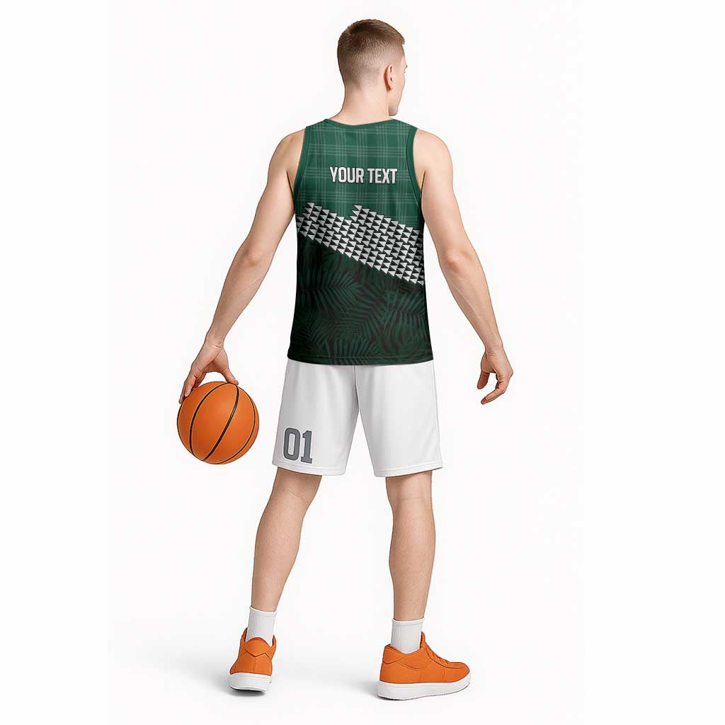 Rainbow Warriors Hawaii Personalized Palaka Basketball Jersey - Polynesian Pride