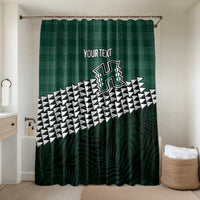 Rainbow Warriors Hawaii Personalized Palaka Bathroom Set - Polynesian Pride