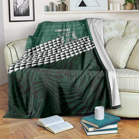 Rainbow Warriors Hawaii Personalized Palaka Blanket - Polynesian Pride