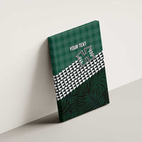 Rainbow Warriors Hawaii Personalized Palaka Canvas Wall Art - Polynesian Pride