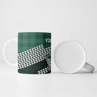 Rainbow Warriors Hawaii Personalized Palaka Ceramic Mug - Polynesian Pride