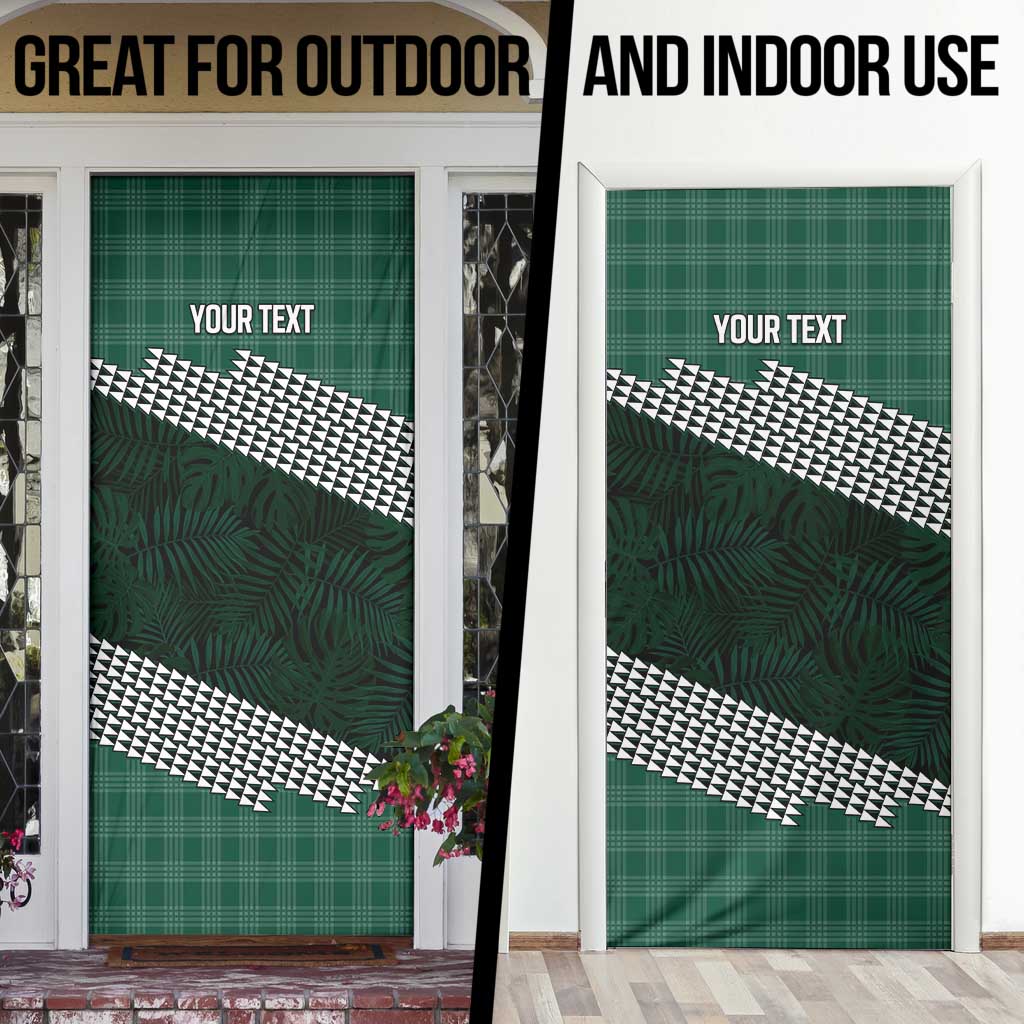 Rainbow Warriors Hawaii Personalized Palaka Door Cover - Polynesian Pride