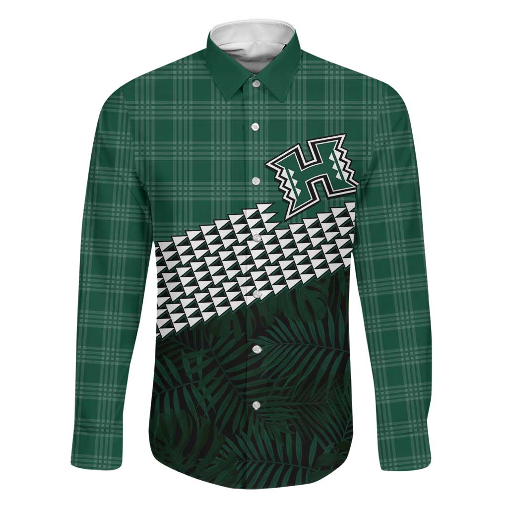 Rainbow Warriors Hawaii Personalized Palaka Family Matching Puletasi and Hawaiian Shirt - Polynesian Pride