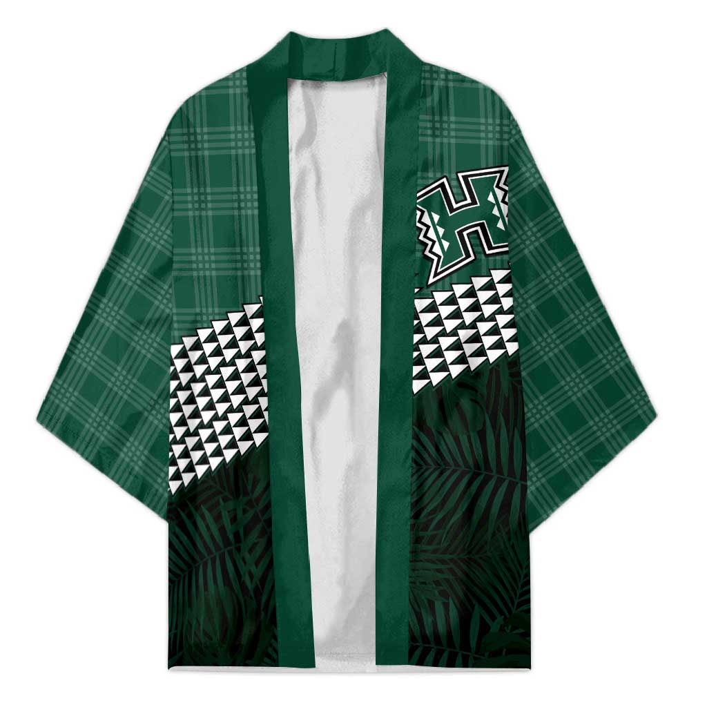 Rainbow Warriors Hawaii Personalized Palaka Kimono - Polynesian Pride