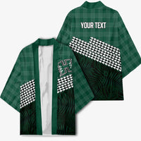 Rainbow Warriors Hawaii Personalized Palaka Kimono - Polynesian Pride
