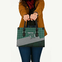 Rainbow Warriors Hawaii Personalized Palaka Leather Bag - Polynesian Pride