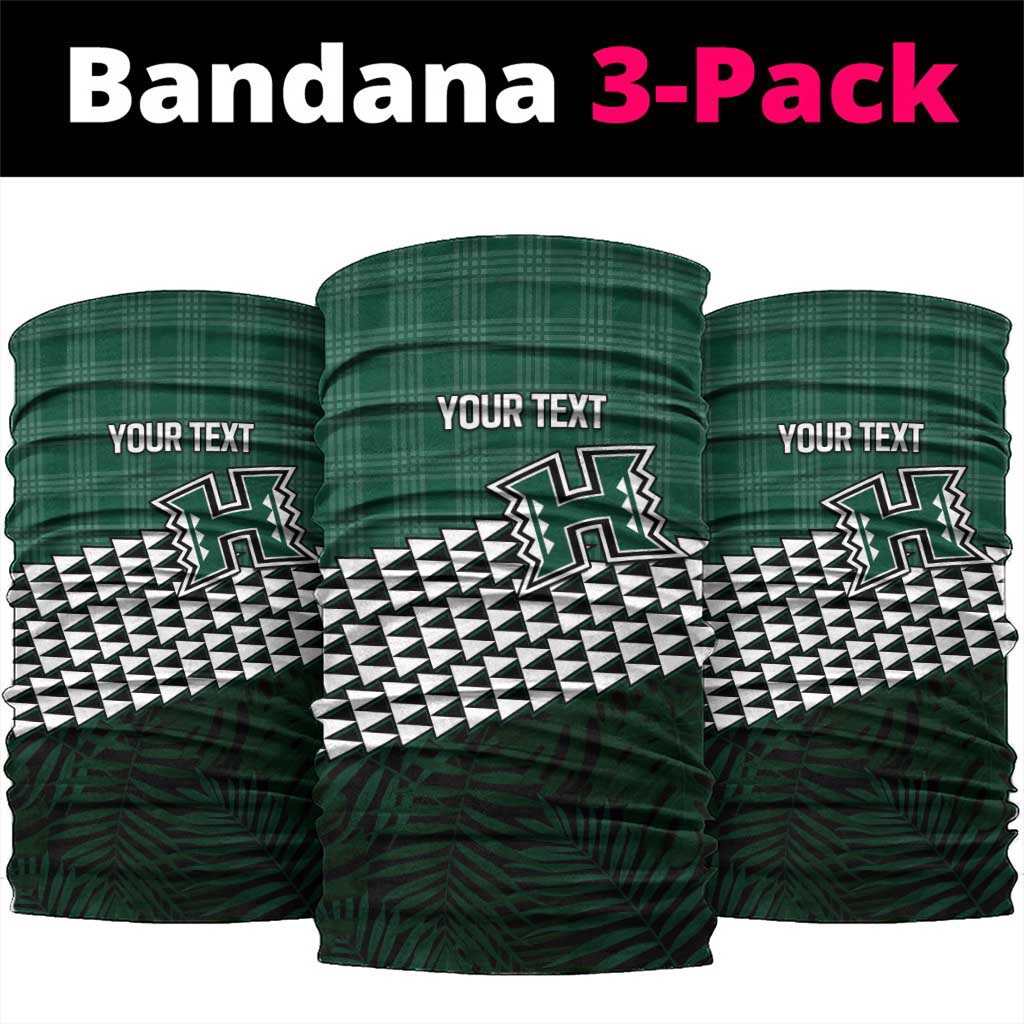 Rainbow Warriors Hawaii Personalized Palaka Neck Gaiter - Polynesian Pride