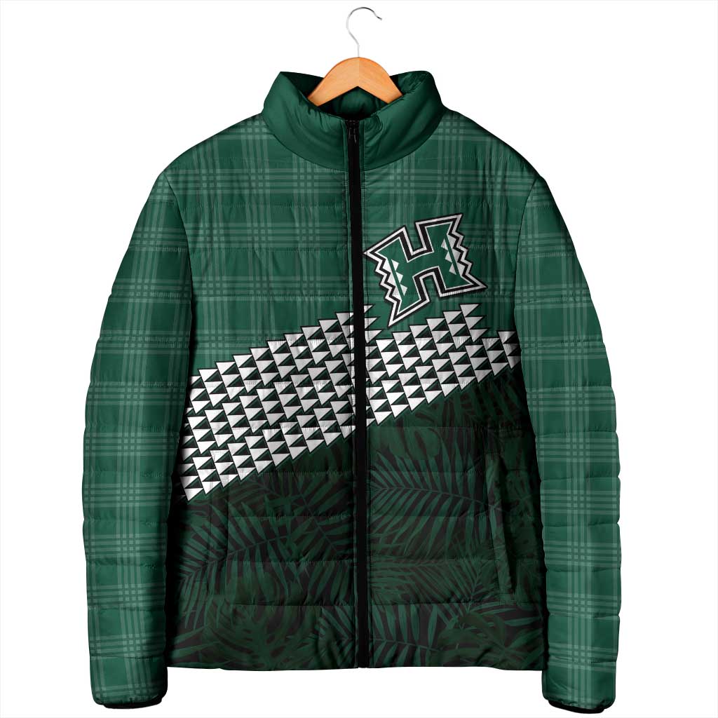 Rainbow Warriors Hawaii Personalized Palaka Padded Jacket - Polynesian Pride