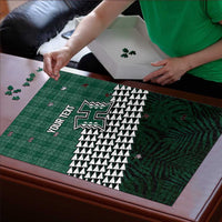 Rainbow Warriors Hawaii Personalized Palaka Puzzle - Polynesian Pride