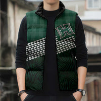 Rainbow Warriors Hawaii Personalized Palaka Sleeveless Puffer Jacket - Polynesian Pride