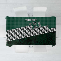 Rainbow Warriors Hawaii Personalized Palaka Tablecloth - Polynesian Pride