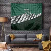 Rainbow Warriors Hawaii Personalized Palaka Tapestry - Polynesian Pride