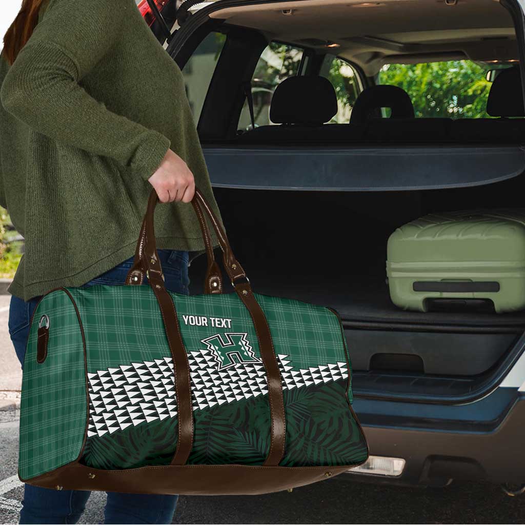 Rainbow Warriors Hawaii Personalized Palaka Travel Bag - Polynesian Pride