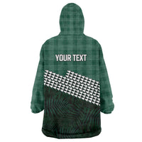 Rainbow Warriors Hawaii Personalized Palaka Wearable Blanket Hoodie - Polynesian Pride