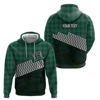 Rainbow Warriors Hawaii Personalized Palaka Zip Hoodie - Polynesian Pride