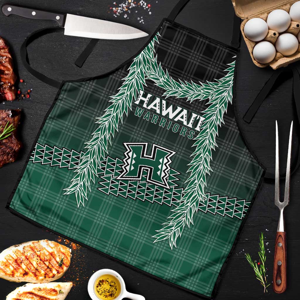 Rainbow Warriors Hawaii Palaka Apron Maile Lei - Polynesian Pride