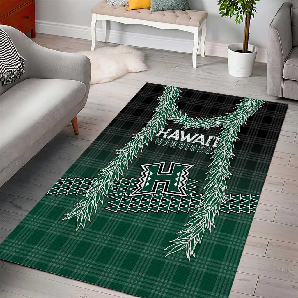 Rainbow Warriors Hawaii Palaka Area Rug Maile Lei - Polynesian Pride