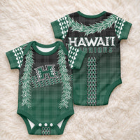 Rainbow Warriors Hawaii Palaka Baby Onesie Maile Lei