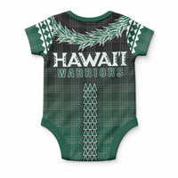 Rainbow Warriors Hawaii Palaka Baby Onesie Maile Lei