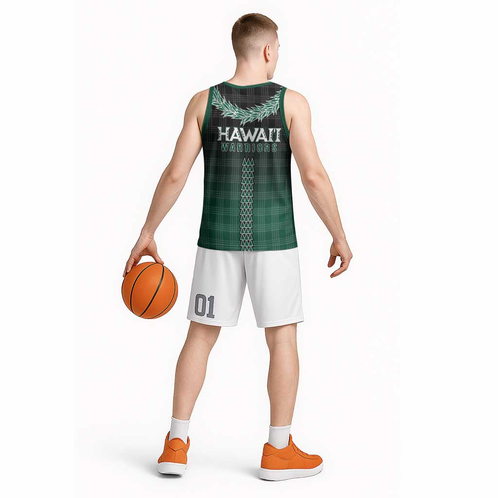 Rainbow Warriors Hawaii Palaka Basketball Jersey Maile Lei - Polynesian Pride