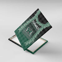 Rainbow Warriors Hawaii Palaka Canvas Wall Art Maile Lei - Polynesian Pride