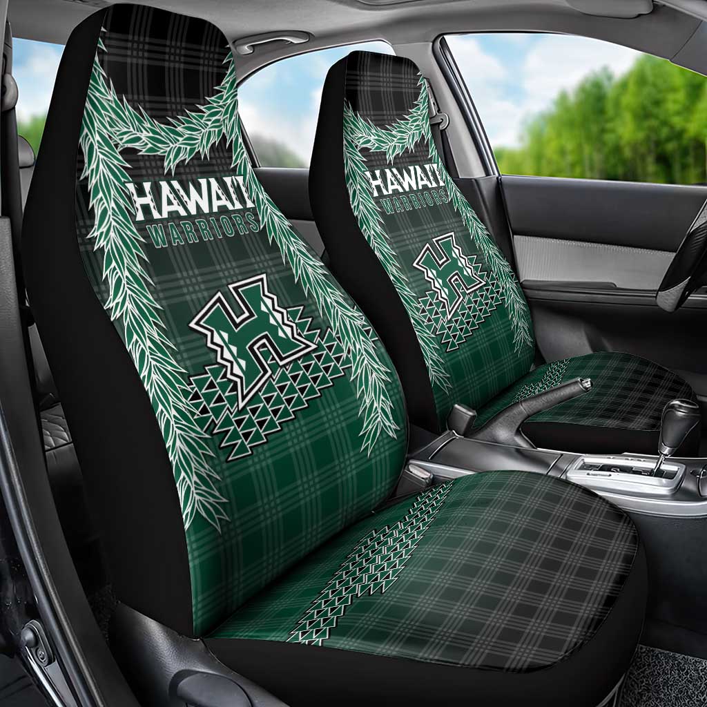 Rainbow Warriors Hawaii Palaka Car Seat Cover Maile Lei - Polynesian Pride