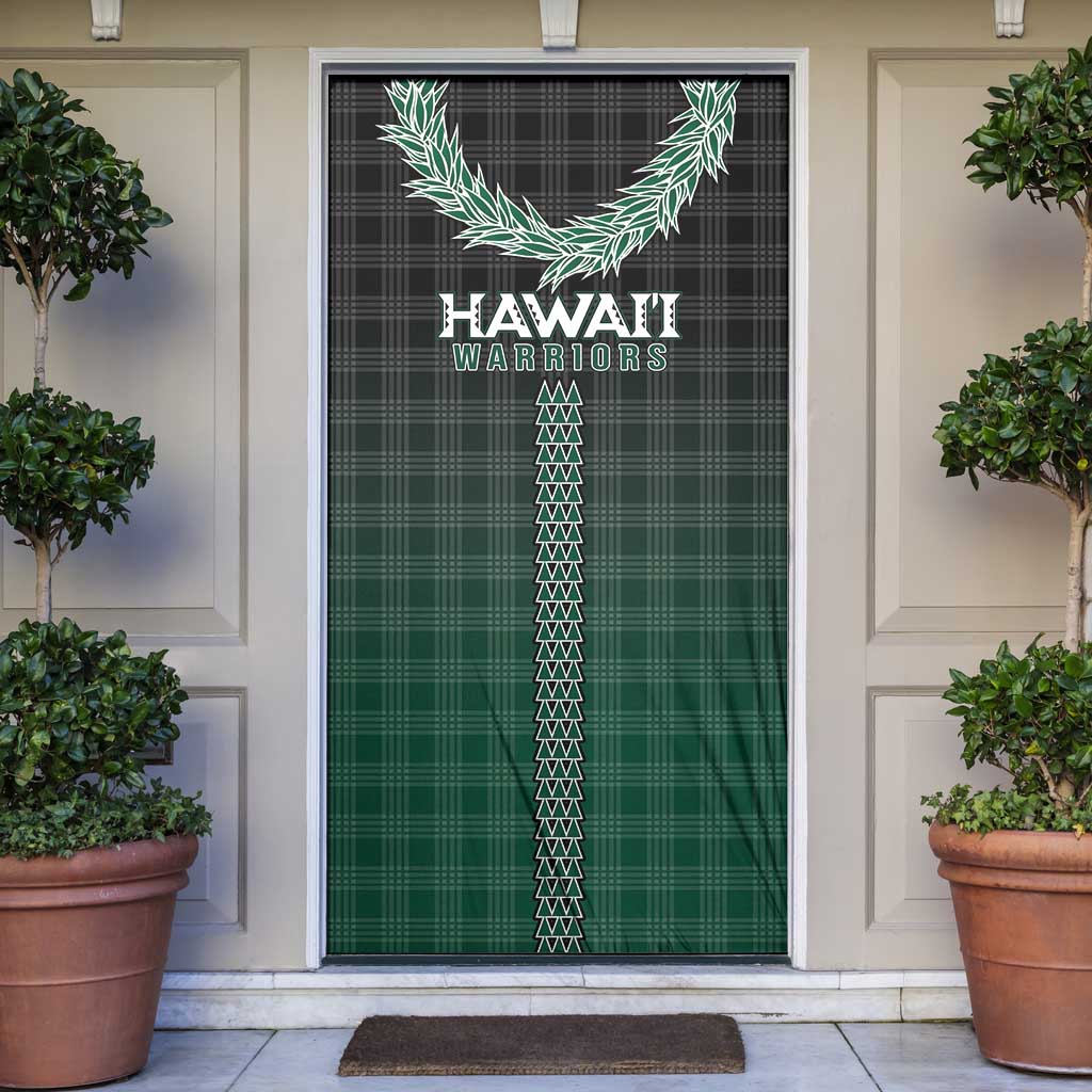 Rainbow Warriors Hawaii Palaka Door Cover Maile Lei - Polynesian Pride
