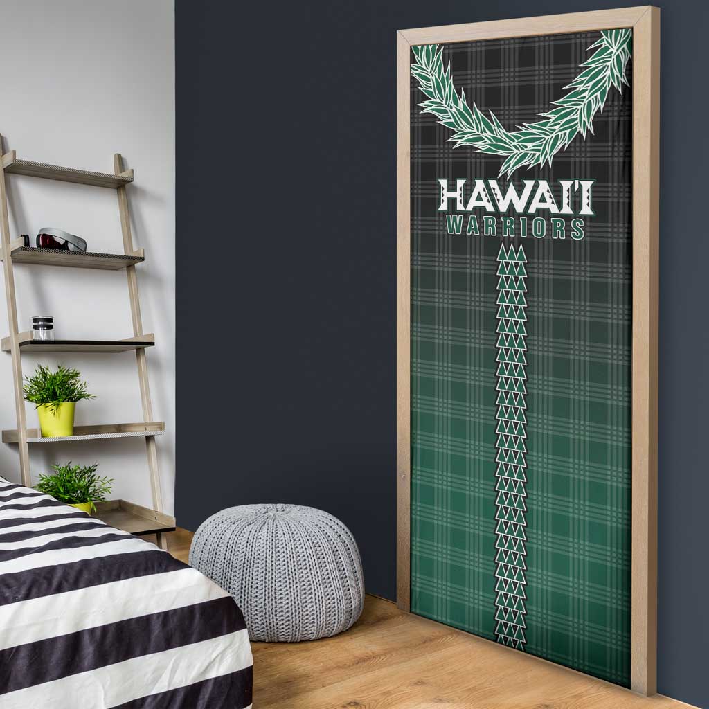 Rainbow Warriors Hawaii Palaka Door Cover Maile Lei - Polynesian Pride