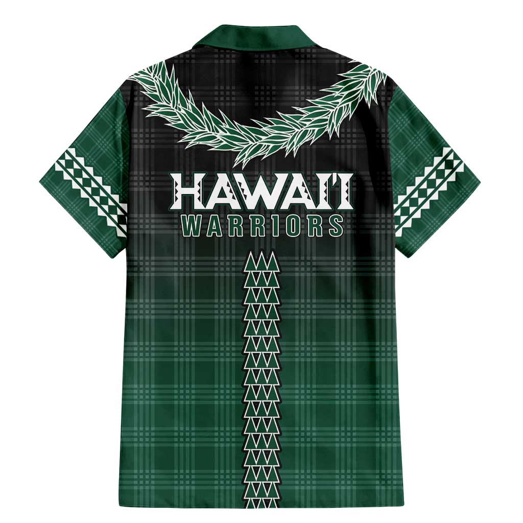 Rainbow Warriors Hawaii Palaka Family Matching Mermaid Dress and Hawaiian Shirt Maile Lei - Polynesian Pride