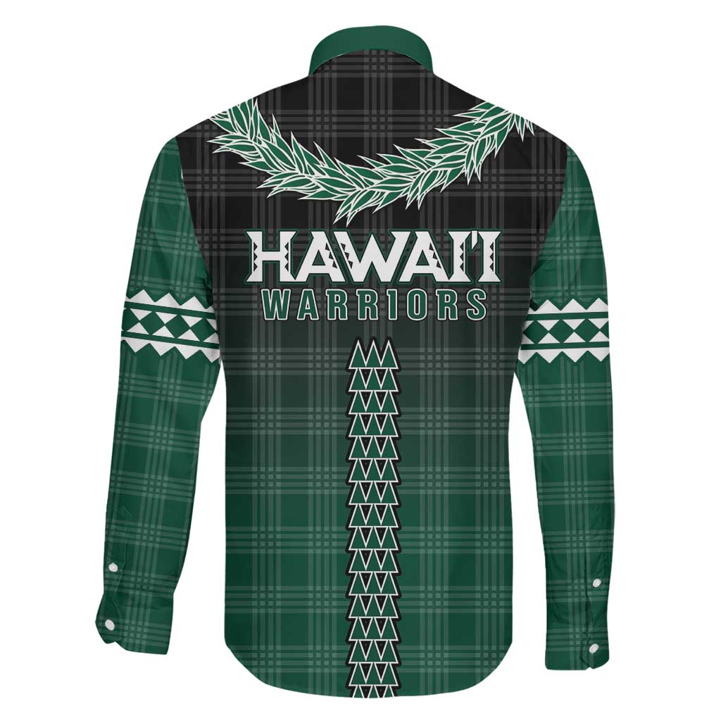 Rainbow Warriors Hawaii Palaka Family Matching Puletasi and Hawaiian Shirt Maile Lei LT7 - Polynesian Pride