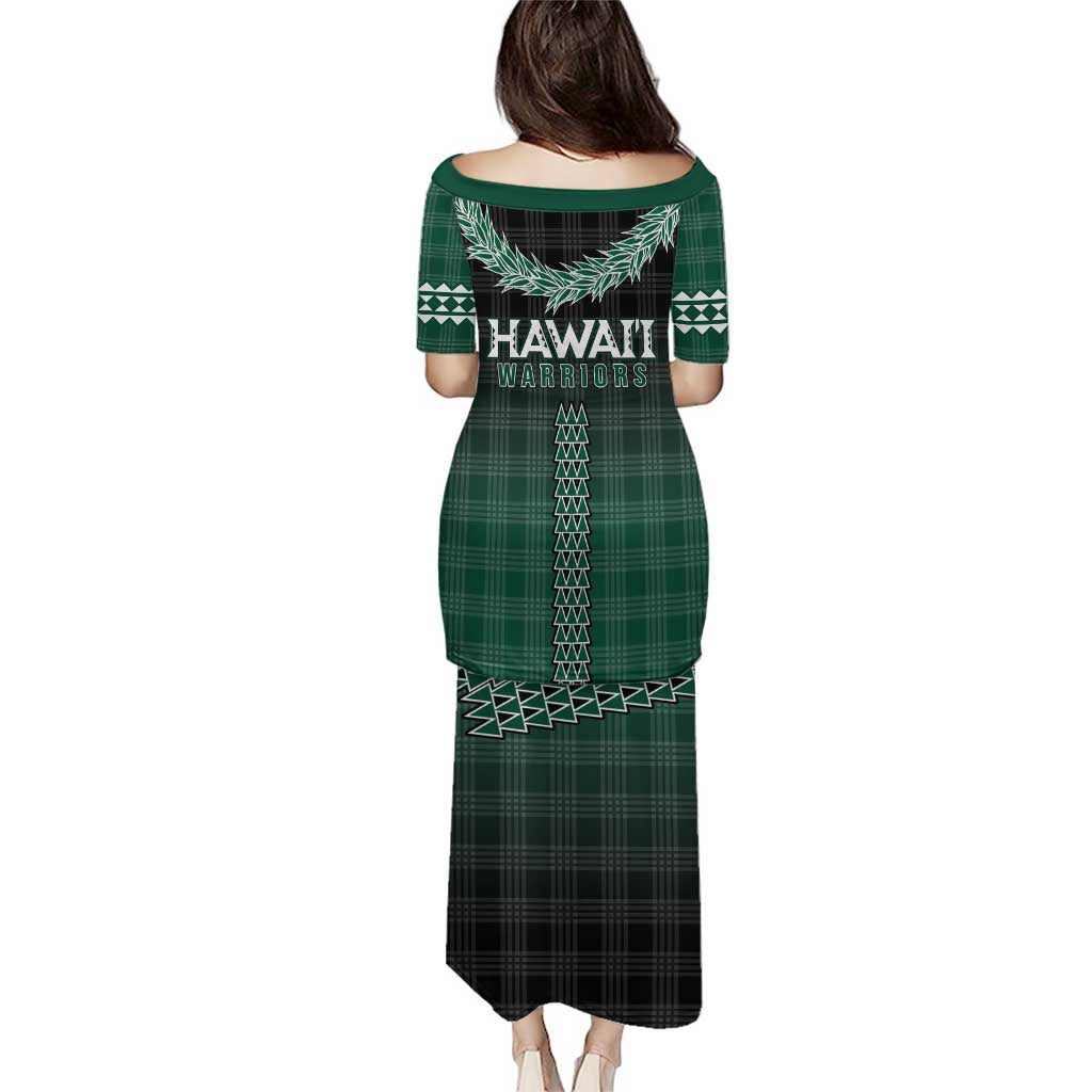 Rainbow Warriors Hawaii Palaka Family Matching Puletasi and Hawaiian Shirt Maile Lei LT7 - Polynesian Pride