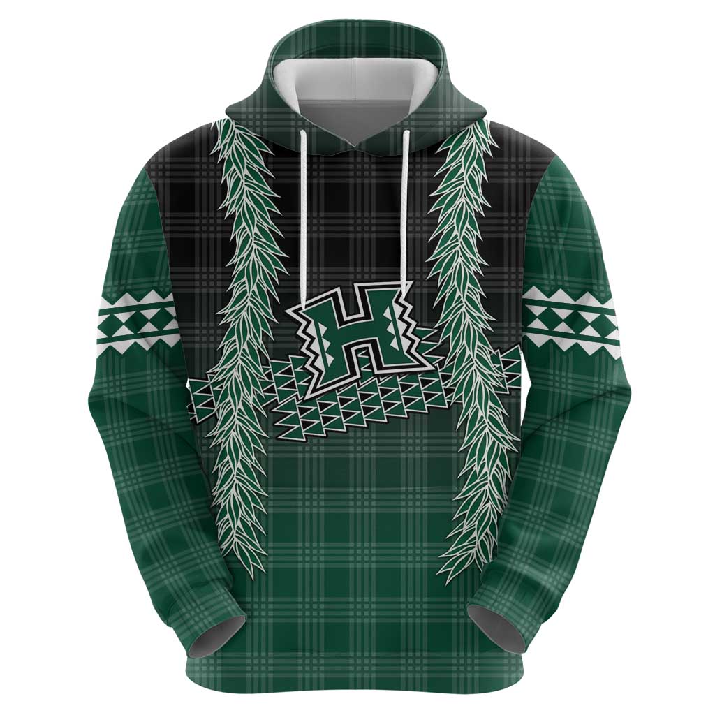 Rainbow Warriors Hawaii Palaka Hoodie Maile Lei - Polynesian Pride