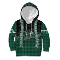 Rainbow Warriors Hawaii Palaka Kid Hoodie Maile Lei - Polynesian Pride