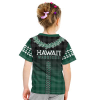 Rainbow Warriors Hawaii Palaka Kid T Shirt Maile Lei - Polynesian Pride