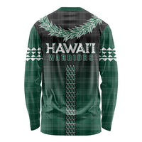 Rainbow Warriors Hawaii Palaka Long Sleeve Shirt Maile Lei - Polynesian Pride