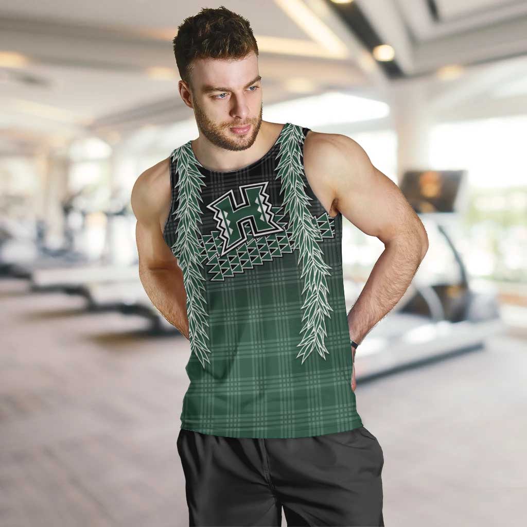 Rainbow Warriors Hawaii Palaka Men Tank Top Maile Lei - Polynesian Pride