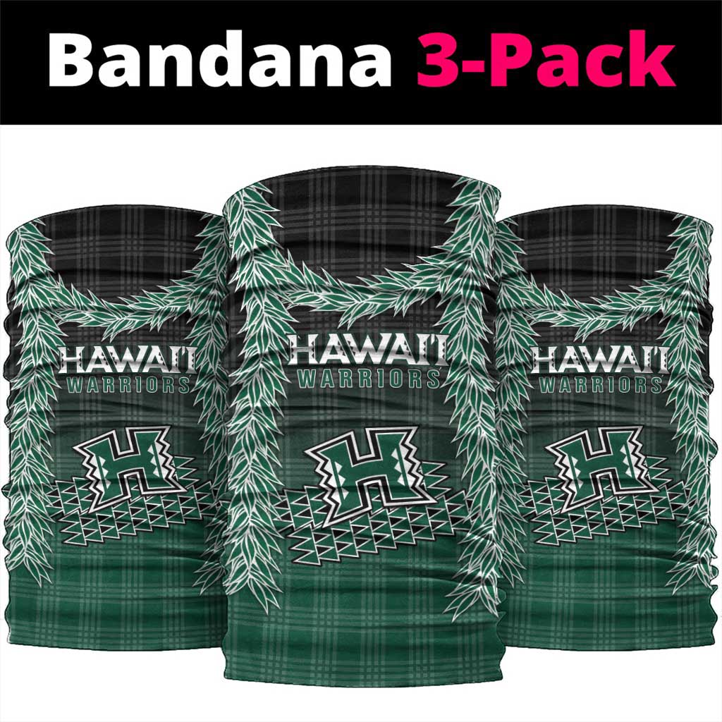 Rainbow Warriors Hawaii Palaka Neck Gaiter Maile Lei - Polynesian Pride