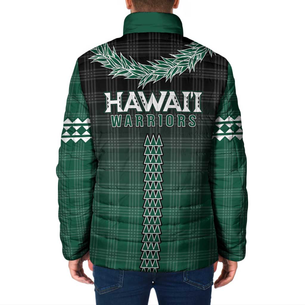 Rainbow Warriors Hawaii Palaka Padded Jacket Maile Lei - Polynesian Pride
