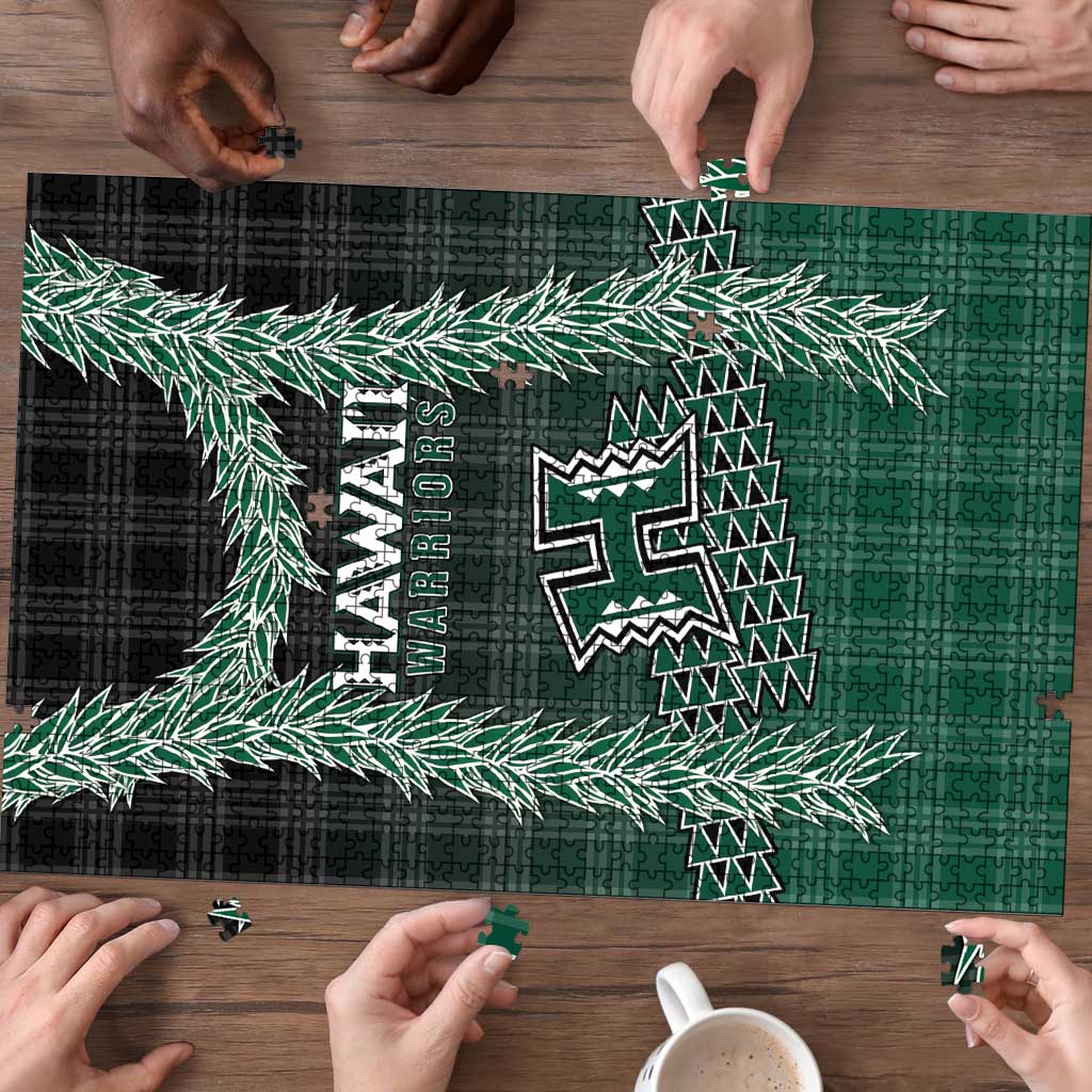 Rainbow Warriors Hawaii Palaka Puzzle Maile Lei - Polynesian Pride