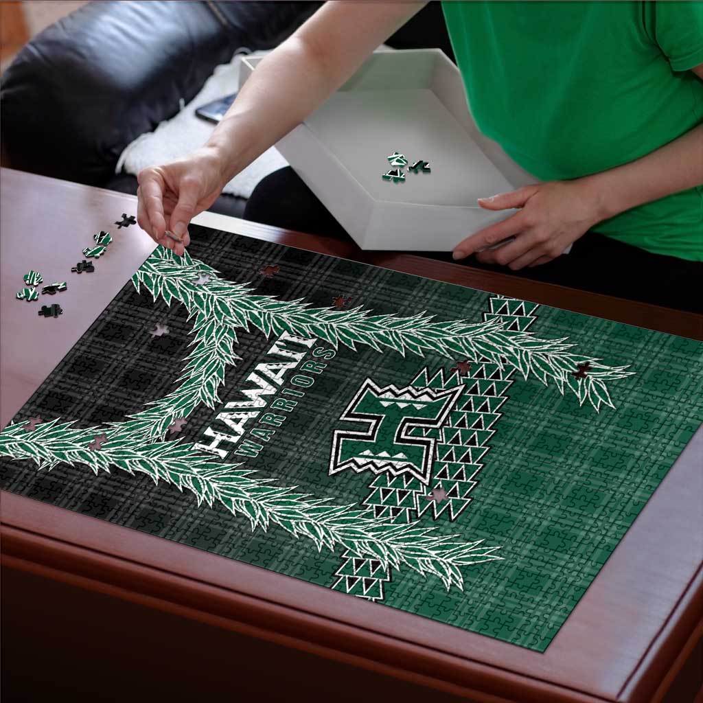 Rainbow Warriors Hawaii Palaka Puzzle Maile Lei - Polynesian Pride