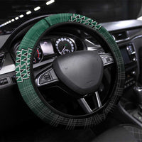 Rainbow Warriors Hawaii Palaka Steering Wheel Cover Maile Lei - Polynesian Pride