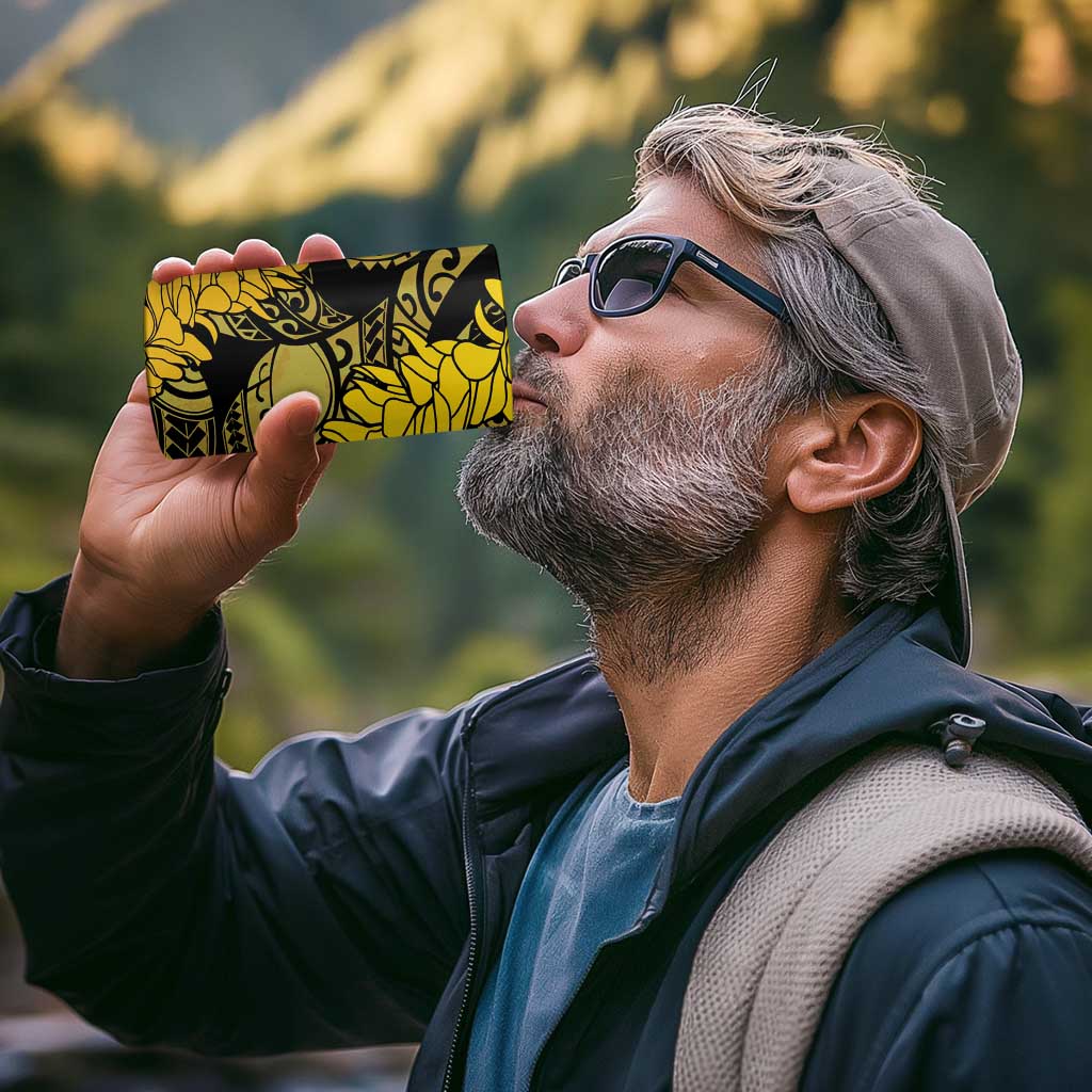 Hawaii Oahu Ilima Lei 4 in 1 Can Cooler Tumbler