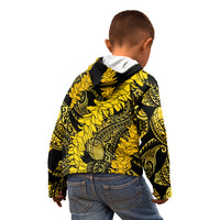Hawaii Oahu Ilima Lei Kid Hoodie LT7 - Polynesian Pride